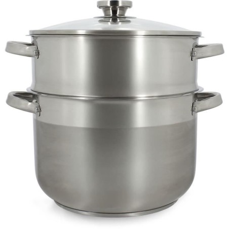 Couscoussier - MENASTYL - 4615450 - En acier inoxydable - 10 litres -