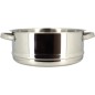 Couscoussier - MENASTYL - 4615450 - En acier inoxydable - 10 litres - Tous feux dont induction