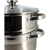 Couscoussier - MENASTYL - 4615450 - En acier inoxydable - 10 litres -