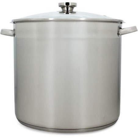 Marmite avec couvercle - MENASTYL - 4615451 - En acier inoxydable - 17