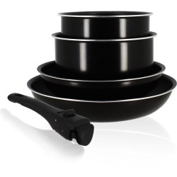 Batterie de cuisine - Induction - MENASTYL - 6020437 - Aluminium antia