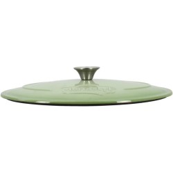Cocotte - MENASTYL - 6020072 - Ronde - En fonte acier émaillé - Vert