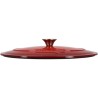 Cocotte - MENASTYL - 6020102 - Ovale - En fonte acier émaillé - Roug