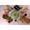 Cocotte - MENASTYL - 6020075 - Ronde - En fonte acier émaillé - Vert