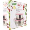 Lot de 2 boîtes hermétiques avec couvercle - MENASTYL - 5040178 - En