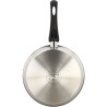 Poele - MENASTYL - 6020247 - En acier inoxydable - 28 cm - Tous feux d