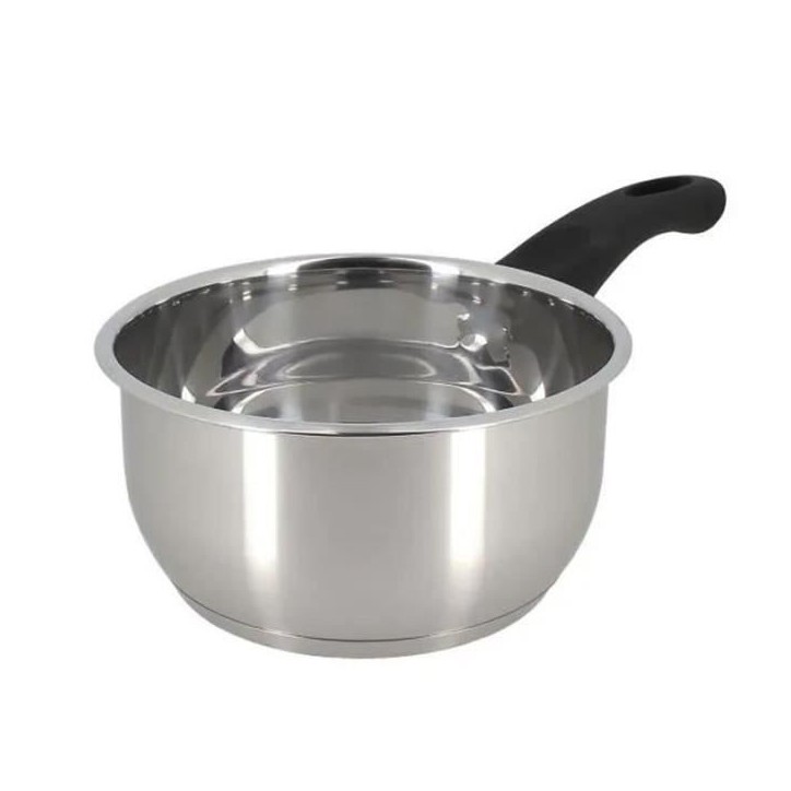 Casserole - MENASTYL - 6020241 - En acier inoxydable - 16 cm - Tous feux dont induction