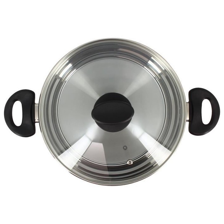 Faitout - MENASTYL - 6020256 - En acier inoxydable - 24 cm - Tous feux dont induction Faitout - MENASTYL - 6020256 - En acier inoxydable - 24 cm - Tous feux dont induction