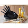 Poele - MENASTYL - 6020635 - En aluminium forgé - 20 cm - Noir - Tous