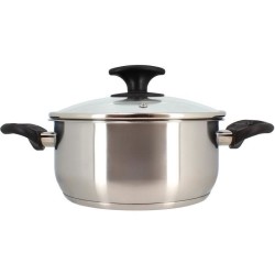 Faitout - MENASTYL - 6020255 - En acier inoxydable - 20 cm - Tous feux