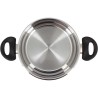 Faitout - MENASTYL - 6020255 - En acier inoxydable - 20 cm - Tous feux