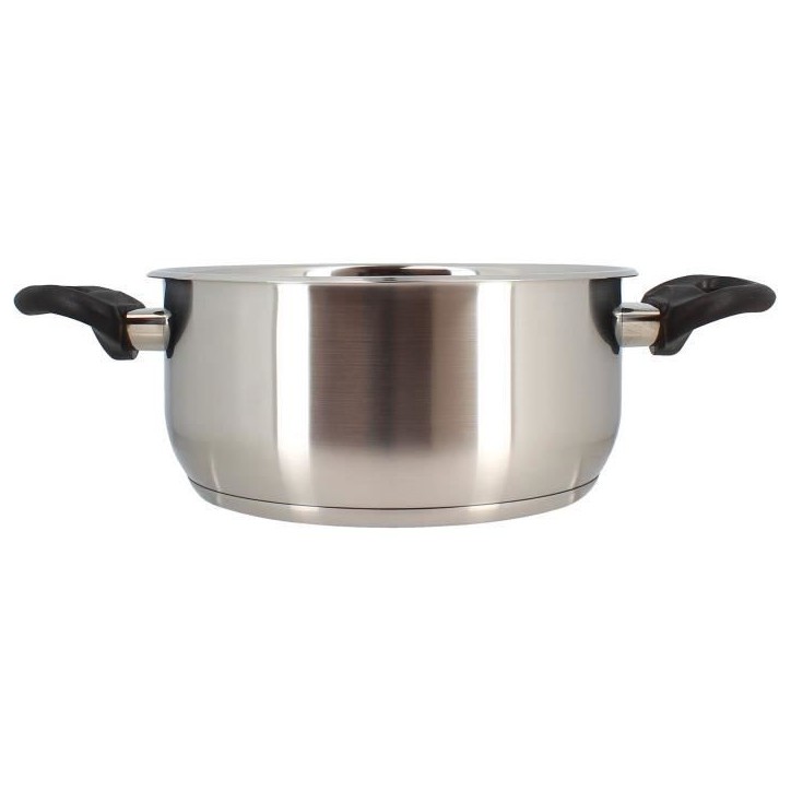 Faitout - MENASTYL - 6020255 - En acier inoxydable - 20 cm - Tous feux dont induction Faitout - MENASTYL - 6020255 - En acier inoxydable - 20 cm - Tous feux dont induction