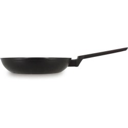 Poele - MENASTYL - 6020636 - En aluminium forgé - 24 cm - Noir - Tous