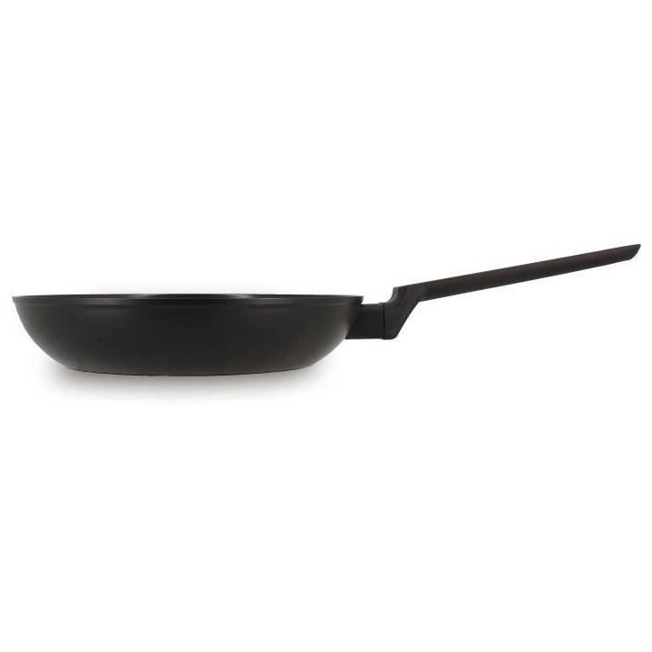 Poele - MENASTYL - 6020636 - En aluminium forgé - 24 cm - Noir - Tous feux dont induction