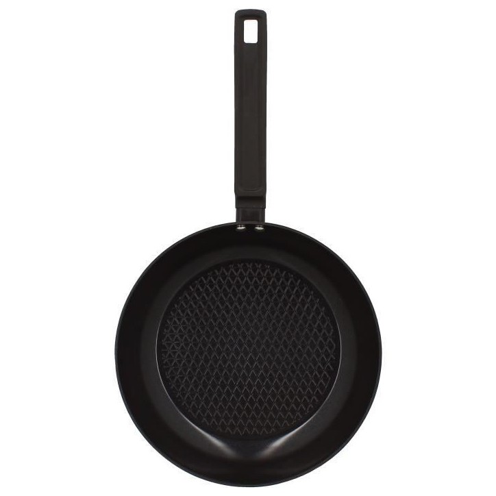 Poele - MENASTYL - 6020637 - En aluminium forgé - 26 cm - Noir - Tous feux dont induction