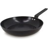 Poele - MENASTYL - 6020637 - En aluminium forgé - 26 cm - Noir - Tous