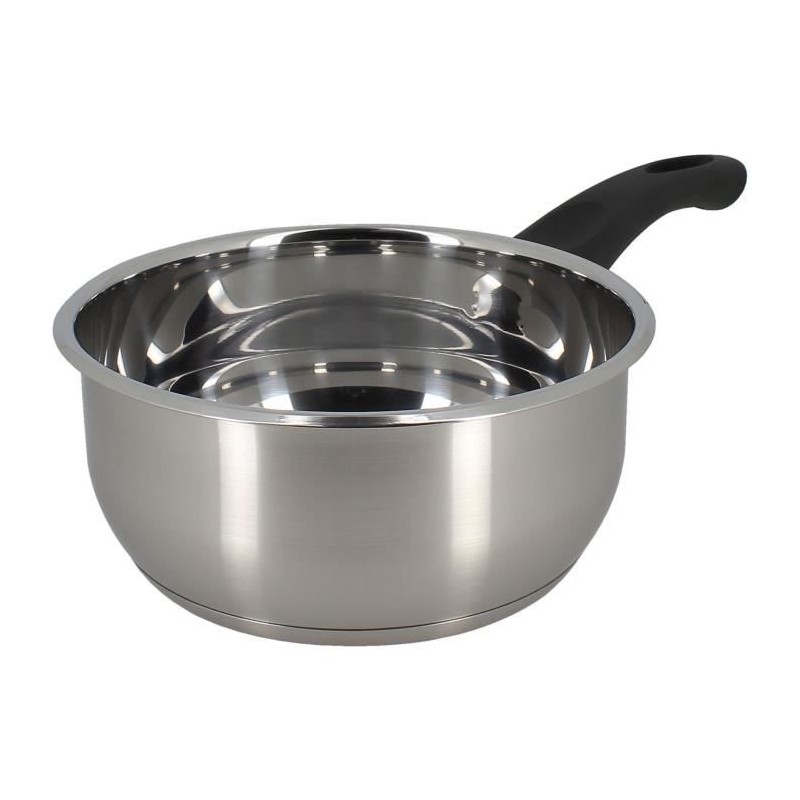 Casserole - MENASTYL - 6020242 - En acier inoxydable - 18 cm - Tous fe
