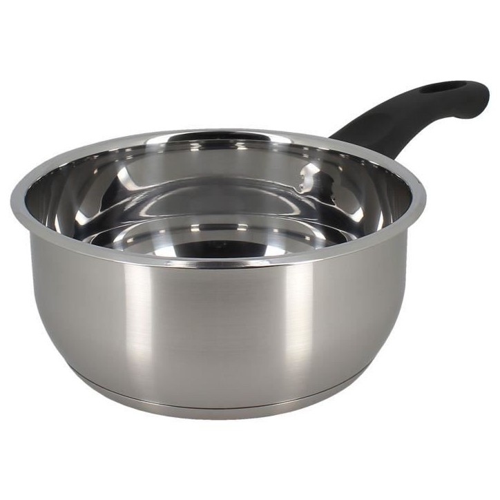 Casserole - MENASTYL - 6020242 - En acier inoxydable - 18 cm - Tous feux dont induction Casserole - MENASTYL - 6020242 - En acier inoxydable - 18 cm - Tous feux dont induction