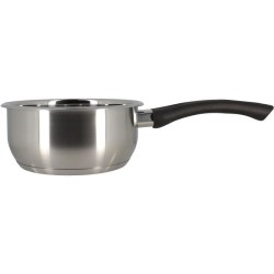 Casserole - MENASTYL - 6020242 - En acier inoxydable - 18 cm - Tous fe