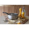 Casserole - MENASTYL - 6020242 - En acier inoxydable - 18 cm - Tous fe