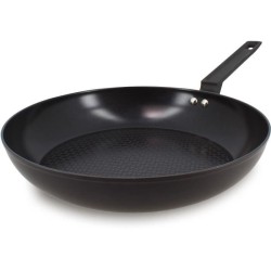 Poele - MENASTYL - 6020639 - En aluminium forgé - 30 cm - Noir - Tous