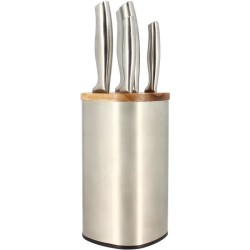 Bloc de couteaux 5 pieces - MENASTYL - 5041070 - En acier inoxydable -
