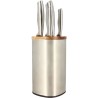 Bloc de couteaux 5 pieces - MENASTYL - 5041070 - En acier inoxydable -