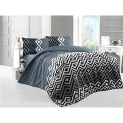 Parure de lit - 1 housse de couette 220 x 240 cm + 2 taies d'oreiller