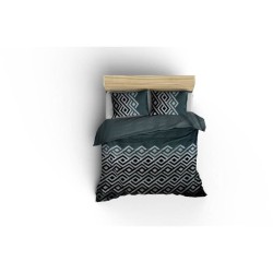 Parure de lit - 1 housse de couette 220 x 240 cm + 2 taies d'oreiller