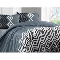 Parure de lit - 1 housse de couette 220 x 240 cm + 2 taies d'oreiller