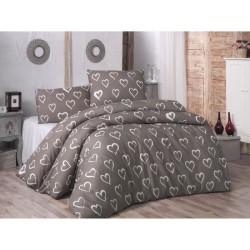 Parure de lit - 1 housse de couette 220 x 240 cm + 2 taies d'oreiller