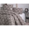 Parure de lit - 1 housse de couette 220 x 240 cm + 2 taies d'oreiller