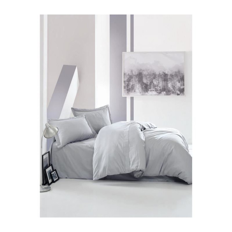 Parure de lit - 1 housse de couette 220 x 240 cm + 2 taies d'oreiller Parure de lit - 1 housse de couette 220 x 240 cm + 2 taies d'oreiller