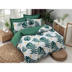 Parure de lit - 1 housse de couette 220 x 240 cm + 2 taies d'oreiller