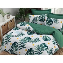 Parure de lit - 1 housse de couette 220 x 240 cm + 2 taies d'oreiller