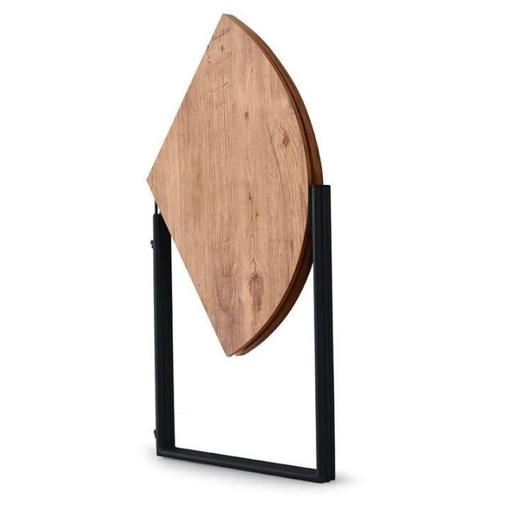 Table a manger - YAPRAK - Pin Atlantique - Ronde - 4 personnes - 100 x 100 x 72 cm Table a manger - YAPRAK - Pin Atlantique - Ronde - 4 personnes - 100 x 100 x 72 cm
