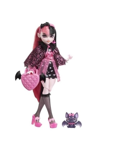 Poupée Monster High - Draculaura avec chauve-souris de compagnie