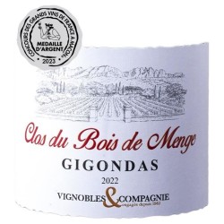 Clos du Bois de Menge 2022 Gigondas - Vin rouge de la Vallée du Rhôn