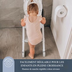 Réducteur de WC - DREAMBABY - STEP-UP - Siege d'apprentissage de la p