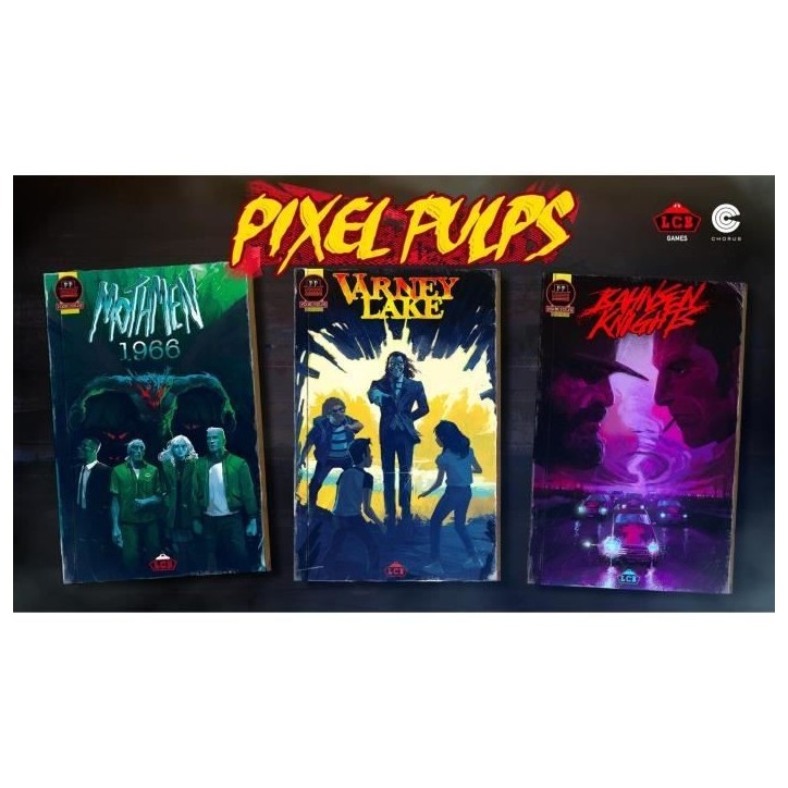 The Pixel Pulps Collection - Jeu PS5 - Special Edition - Aventure - 16+ - En boîte The Pixel Pulps Collection - Jeu PS5 - Special Edition - Aventure - 16+ - En boîte