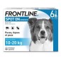 Frontline Spot On chien - Anti-puces anti-tiques pour chien M - 10-20kg - 6 pipettes Frontline Spot On chien - Anti-puces anti-tiques pour chien M - 10-20kg - 6 pipettes