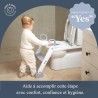 Réducteur de WC - DREAMBABY - STEP-UP - Siege d'apprentissage de la p