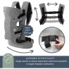 Dreambaby Porte-bébé ajustable 3-1 Journey - confortable et polyvale