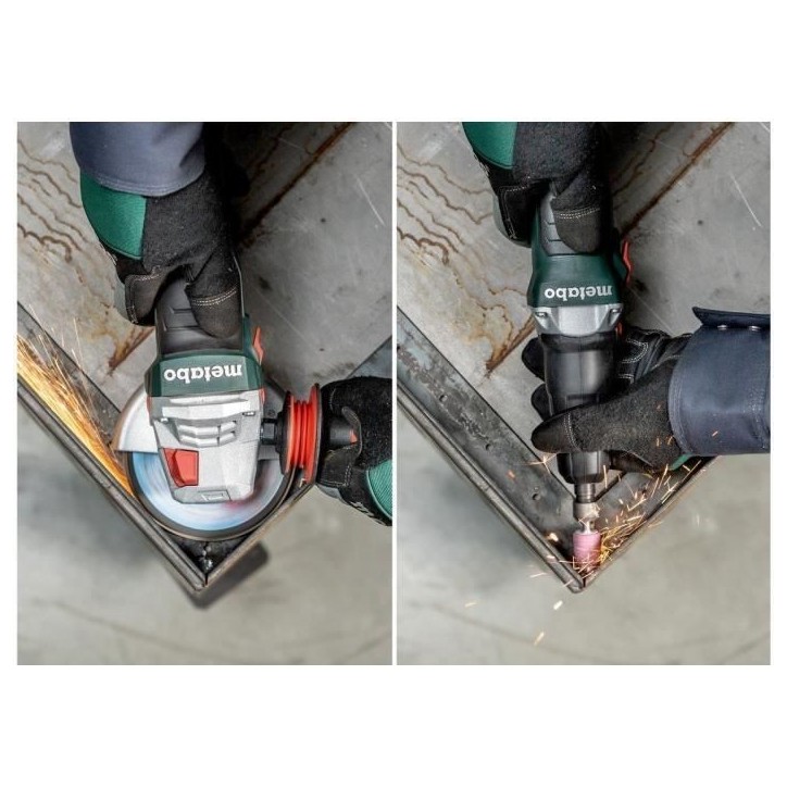 Meuleuse sans fil - METABO - GVB 18 LTX BL 11-28 - 18V - Béton - Professionnelle Meuleuse sans fil - METABO - GVB 18 LTX BL 11-28 - 18V - Béton - Professionnelle