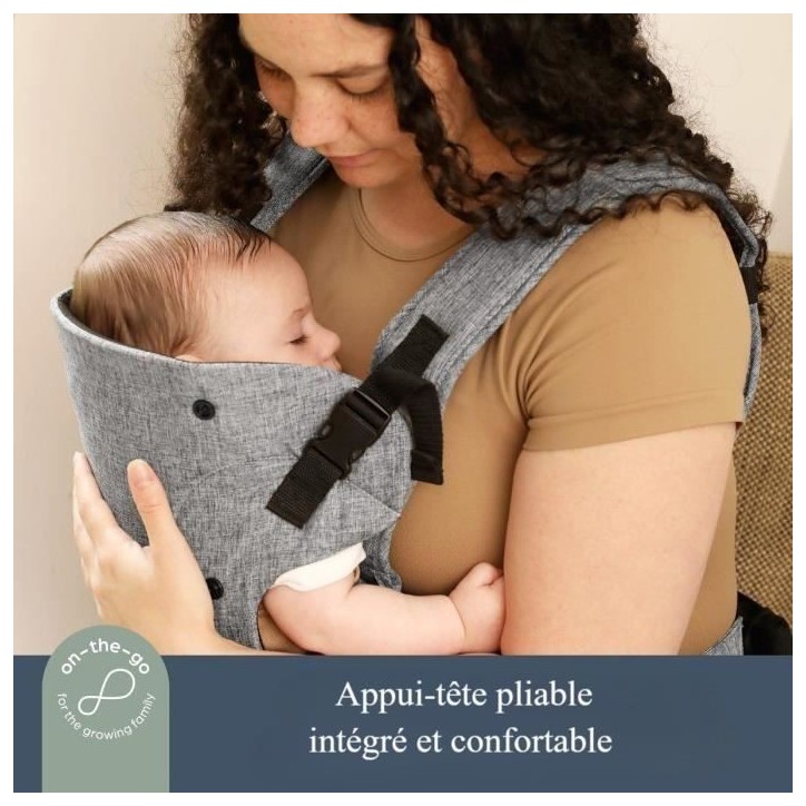 Dreambaby Porte-bébé ajustable 3-1 Journey - confortable et polyvalente - pour nouveau-né a enfant jusqu'a 15 kg Dreambaby Porte-bébé ajustable 3-1 Journey - confortable et polyvalente - pour nouveau-né a enfant jusqu'a 15 kg