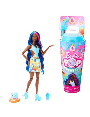 Poupée Barbie Pop Reveal Cocktail - BARBIE - HNW42 - 8 surprises a découvrir - Multicolore