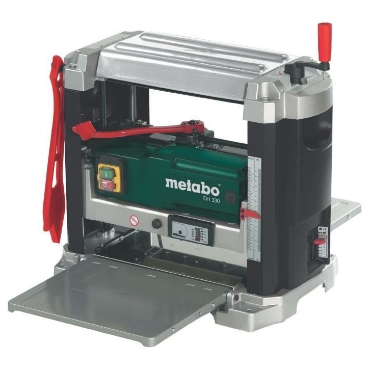 Rabot de chantier METABO DH 330 - 1800 W - Réglage précis de l'épaisseur de copeau Rabot de chantier METABO DH 330 - 1800 W - Réglage précis de l'épaisseur de copeau