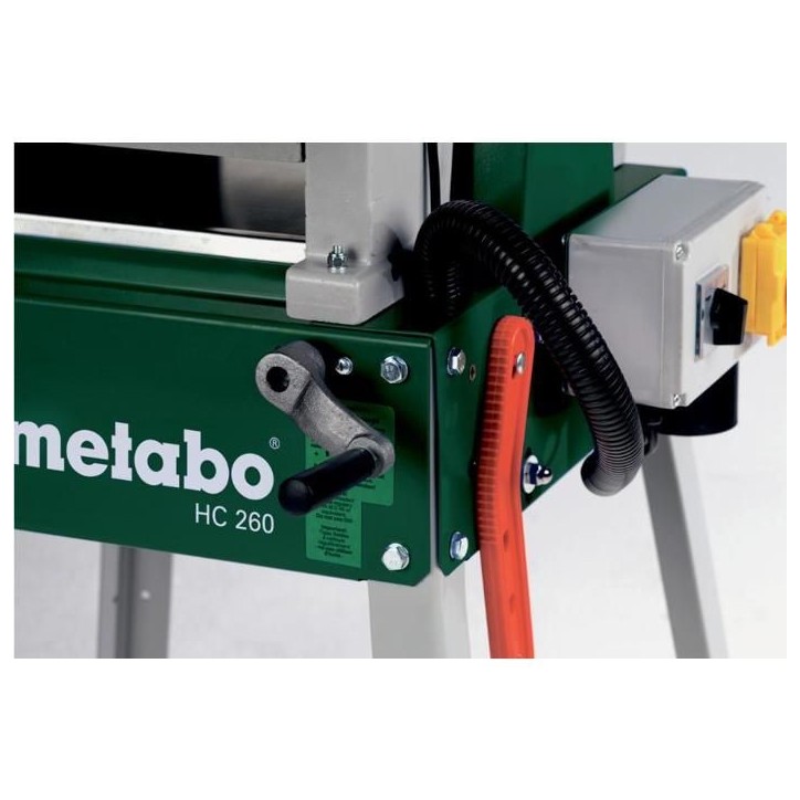 Raboteuse dégauchisseuse - METABO - HC 260 C - Electrique - Bois - 260 mm - 900 W Raboteuse dégauchisseuse - METABO - HC 260 C - Electrique - Bois - 260 mm - 900 W