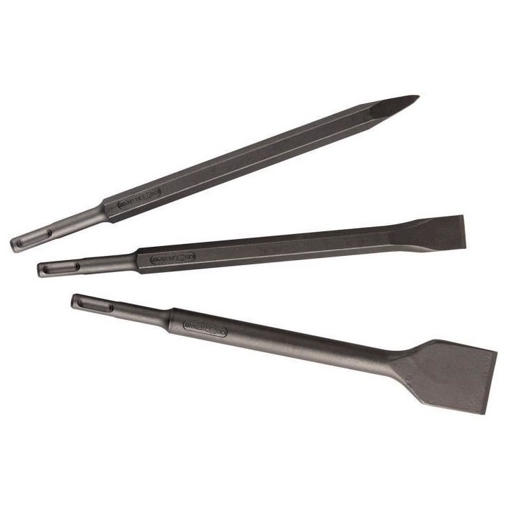 Assortiment de burins - METABO - SDS-plus - Accessoires de marteau Assortiment de burins - METABO - SDS-plus - Accessoires de marteau