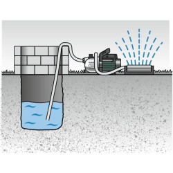 Pompe de jardin - METABO - P 4000 G - Carton